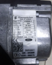 Предпусковой подогреватель Eberspacher Hydronic II D5S Ford 252527